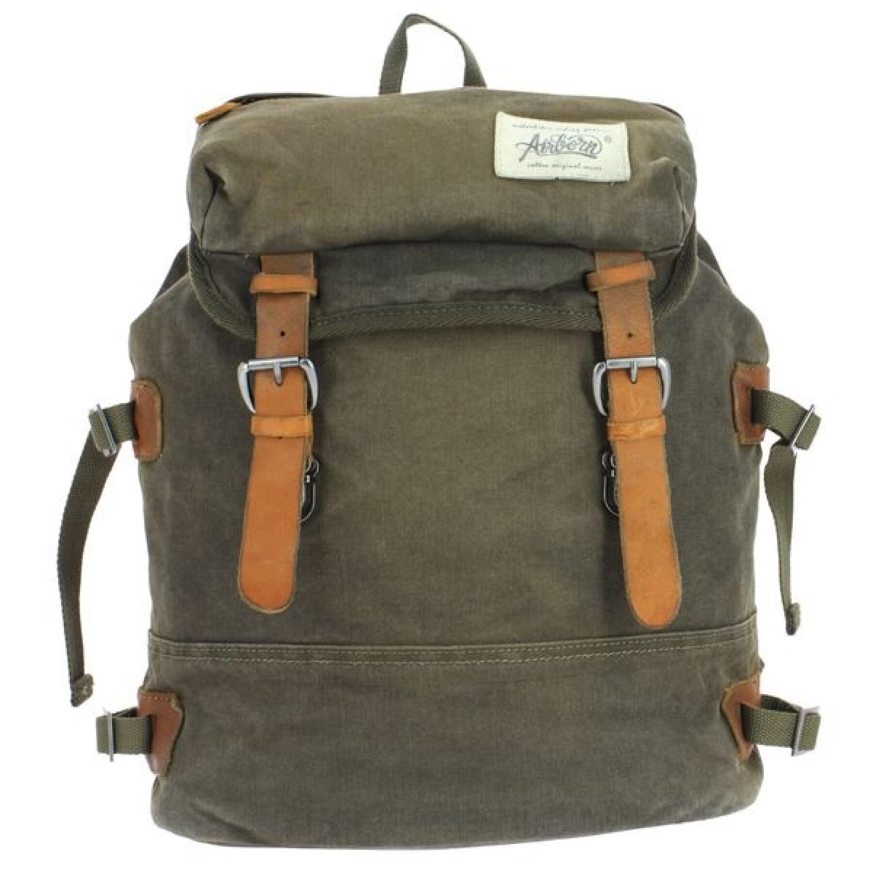 Backpack Airborn ABSD coton/cuir