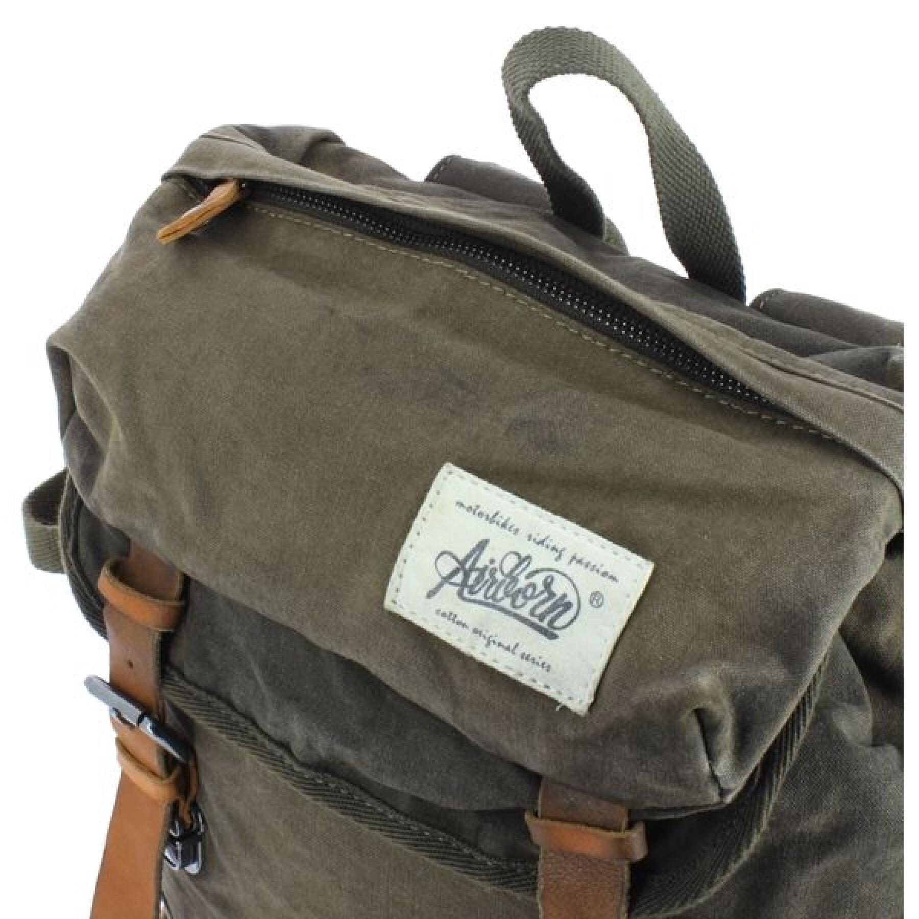 Backpack Airborn ABSD coton/cuir