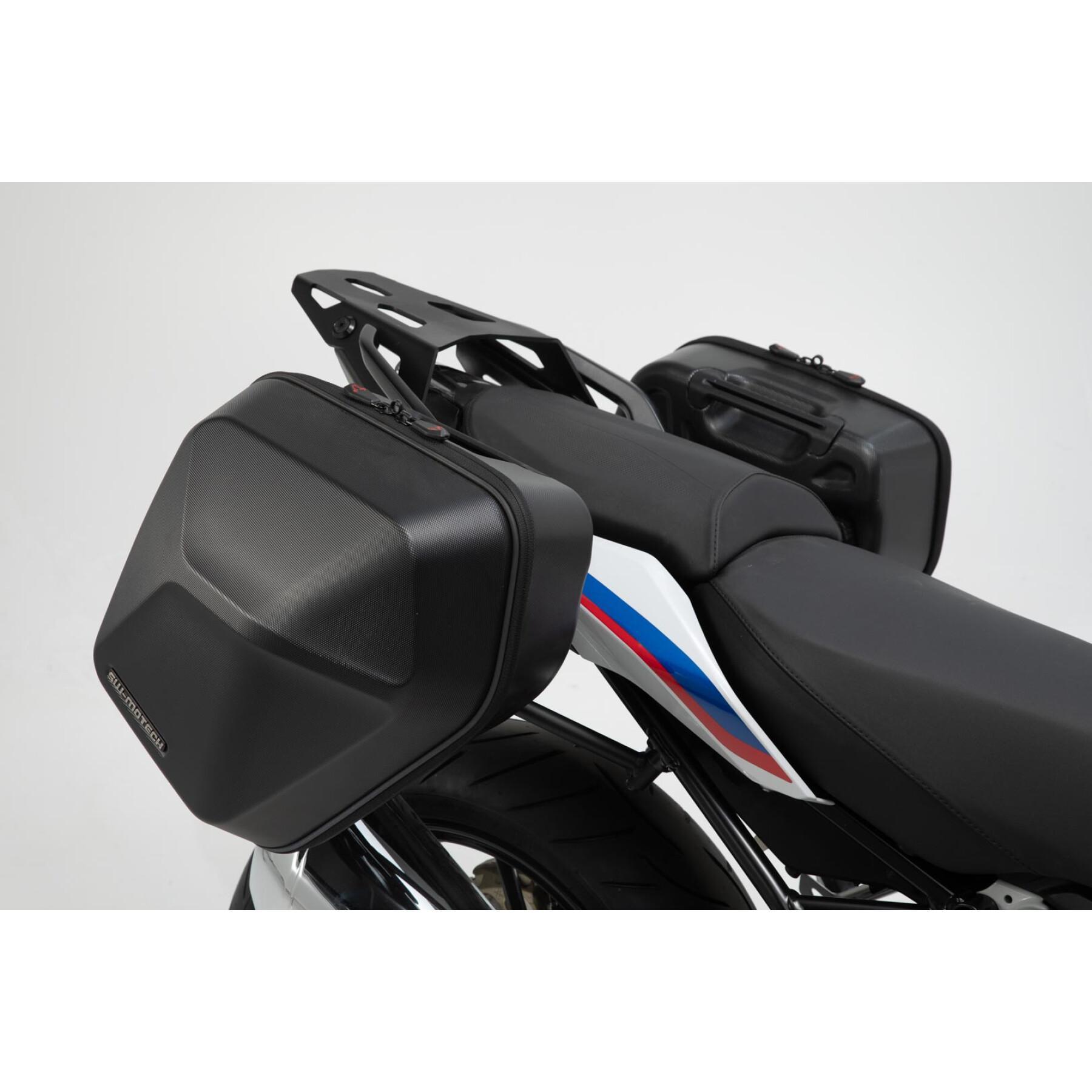 Motorcycle side case kit SW-Motech URBAN ABS 2x 16,5 l.Bmw R 1200 R (15-18),R 1250 R/RS (18-).