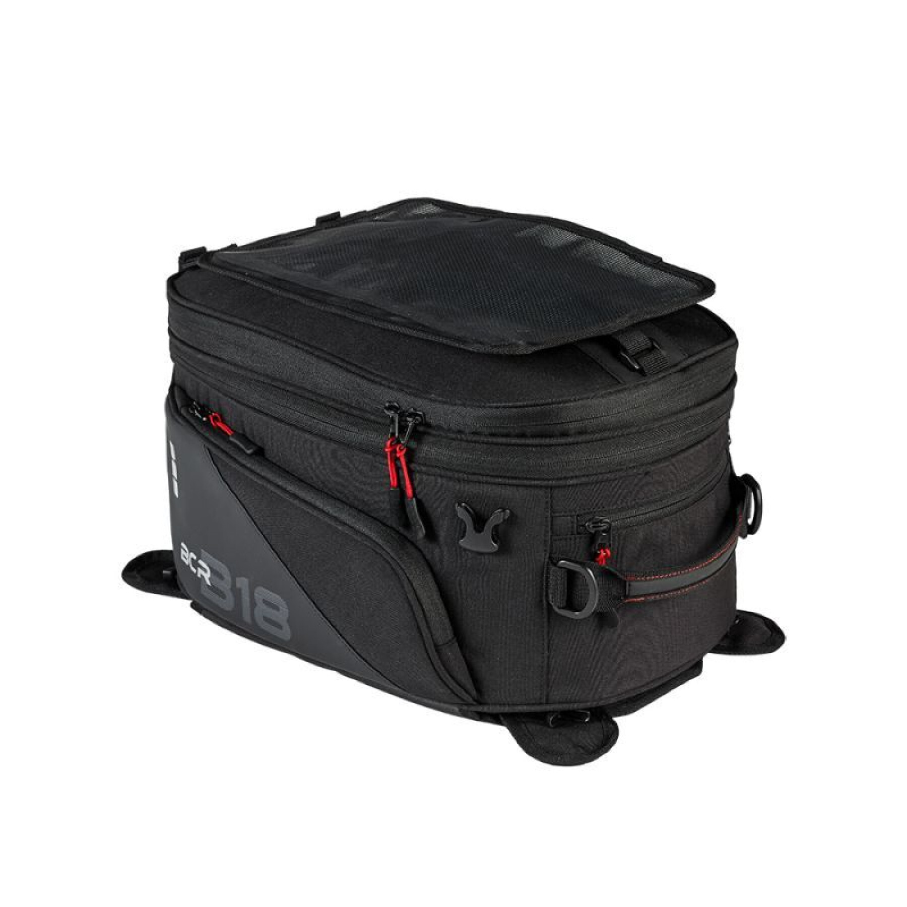 Motorcycle tank bag with strap or magnet attachment BCR