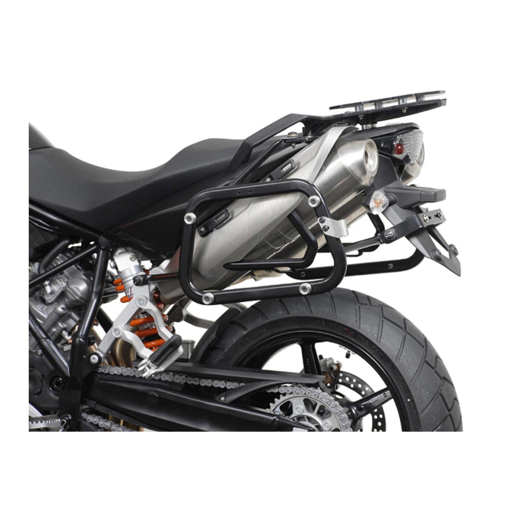 Motorcycle side case support Sw-Motech Evo. Ktm 990 Sm / Sm-T / Sm-R / 950 Sm