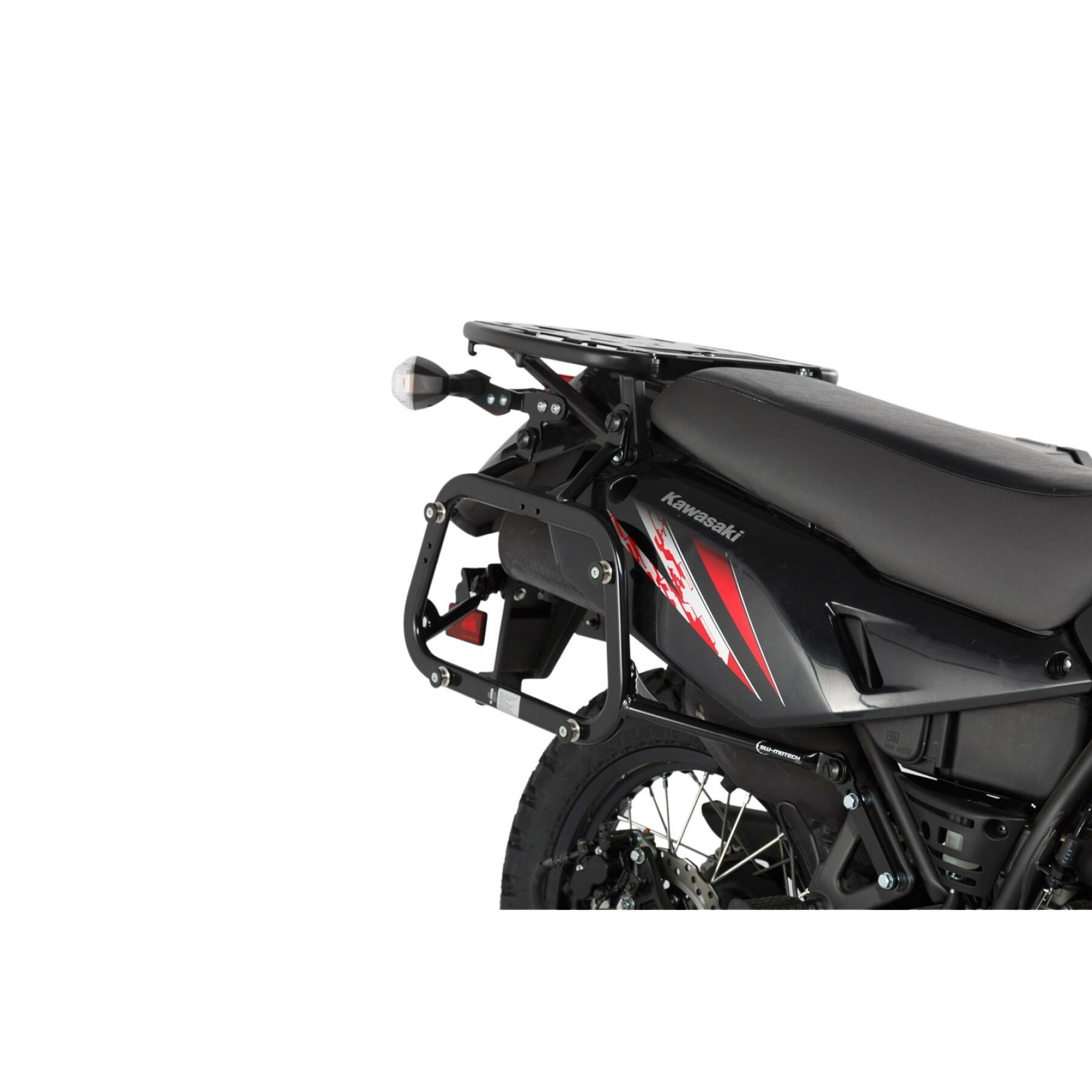Motorcycle side case support Sw-Motech Evo. Renforcé. Kawasaki Klr650 (08-)