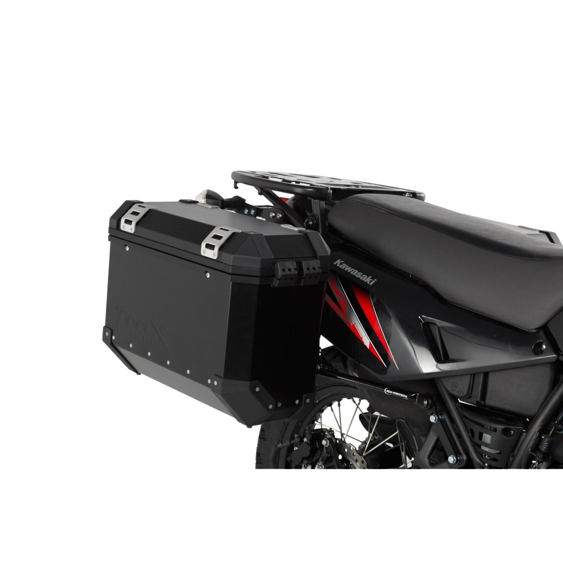 Motorcycle side case support Sw-Motech Evo. Renforcé. Kawasaki Klr650 (08-)