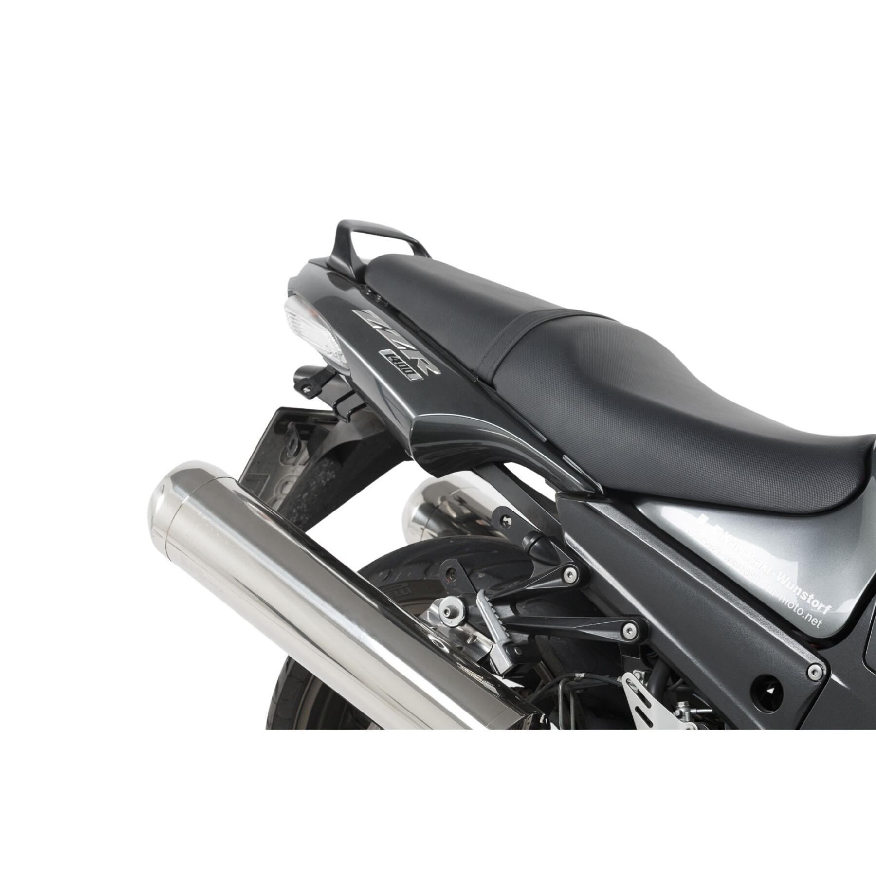Motorcycle side case support Sw-Motech Evo Kawasaki Zzr 1400 (06-10)