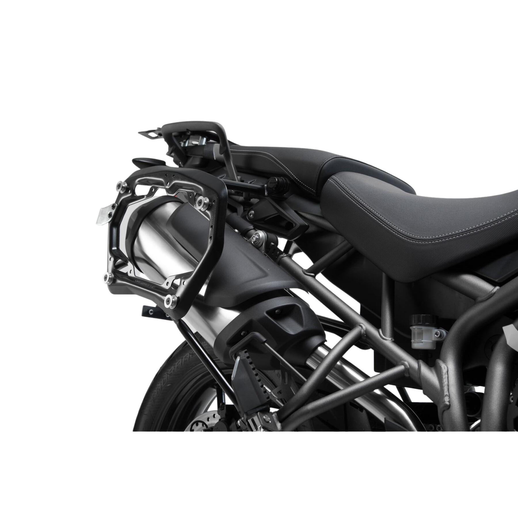 Motorcycle side case support Sw-Motech Pro. Modéles Triumph Tiger 800 (10-)