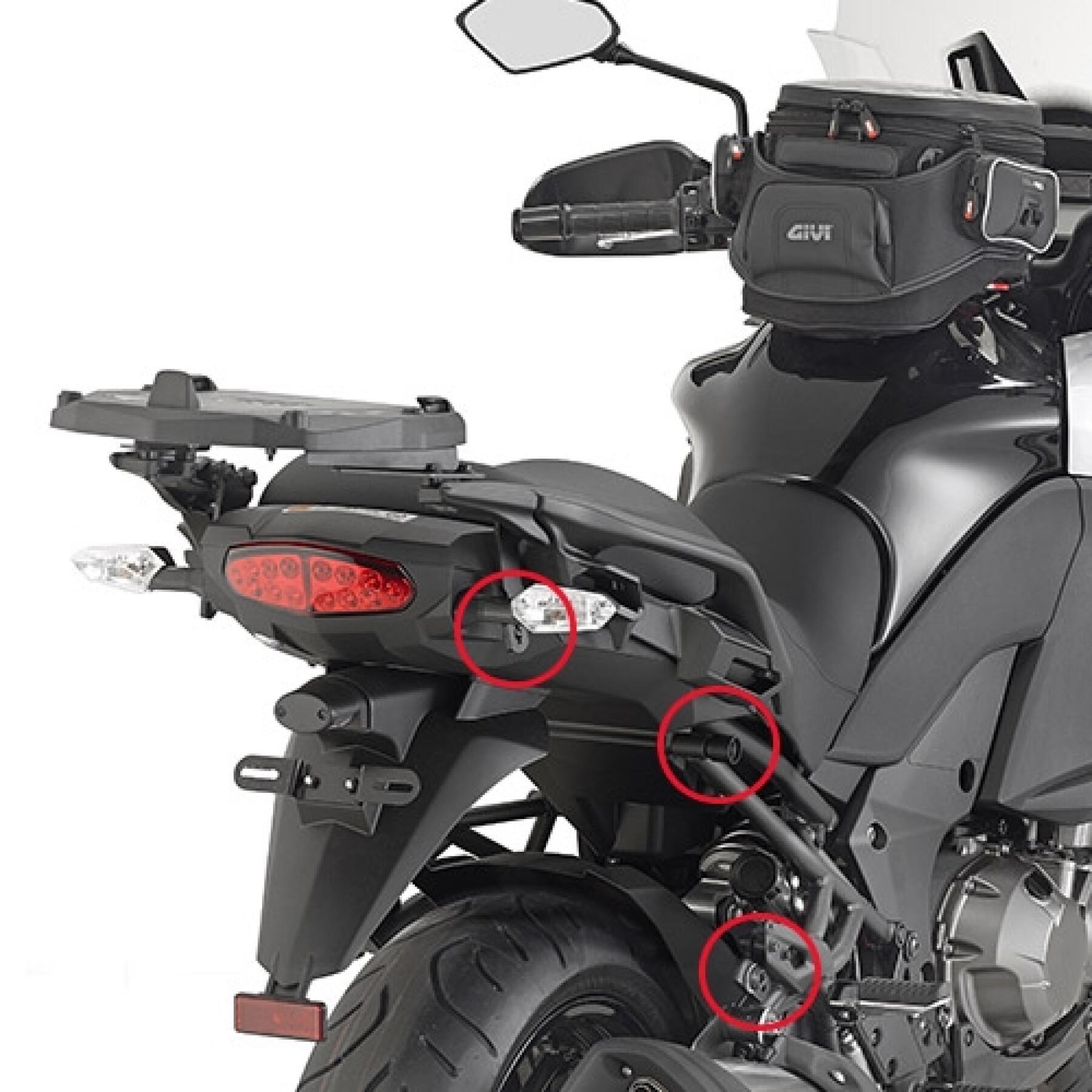 Fast motorcycle side case support Givi Monokey Kawasaki Versys 1000 (15 À 16)