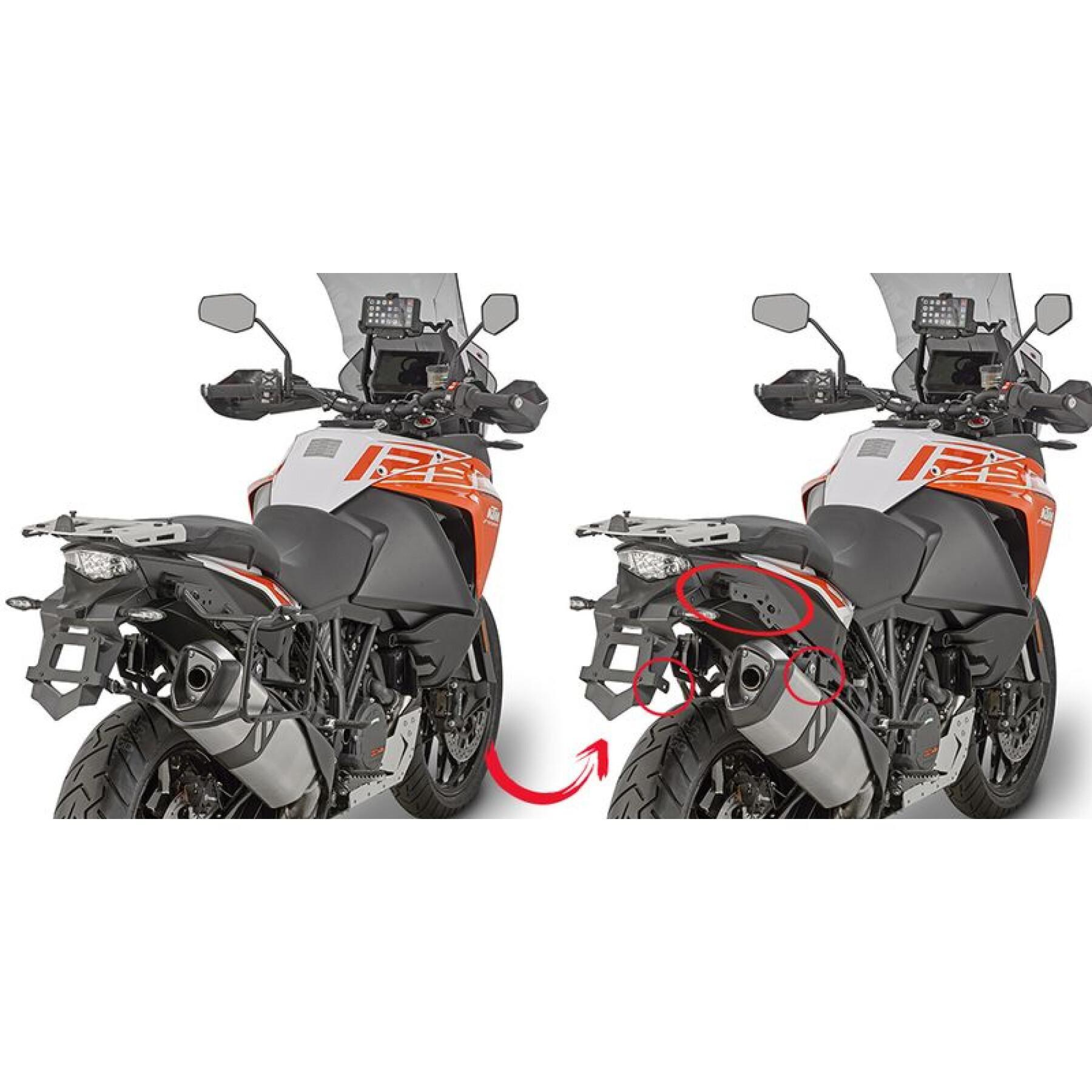 Fast motorcycle side case support Givi Monokey Ktm 1050 Adventure (15-16)