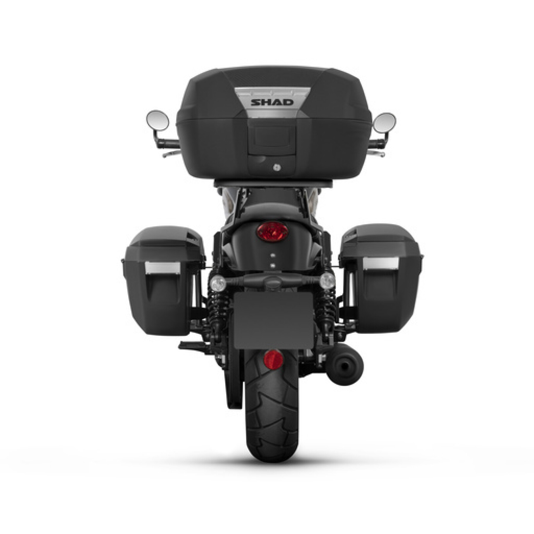 Motorcycle side-case holder Shad 3P System Benda V 302 C/V-Cruiser 125