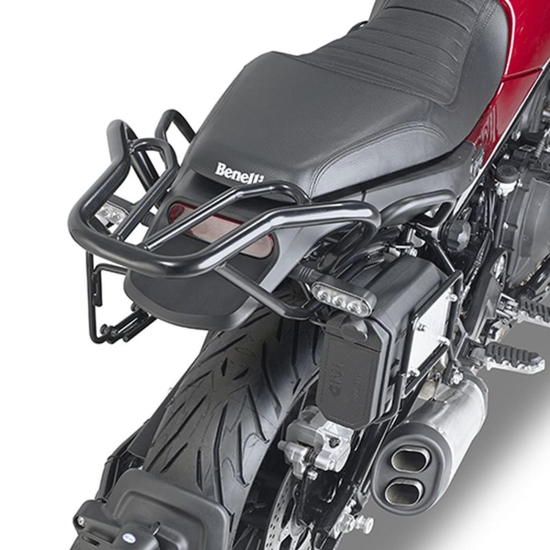 Motorcycle top case support Givi Monokey ou Monolock Benelli Leoncino 500 (17 à 20)