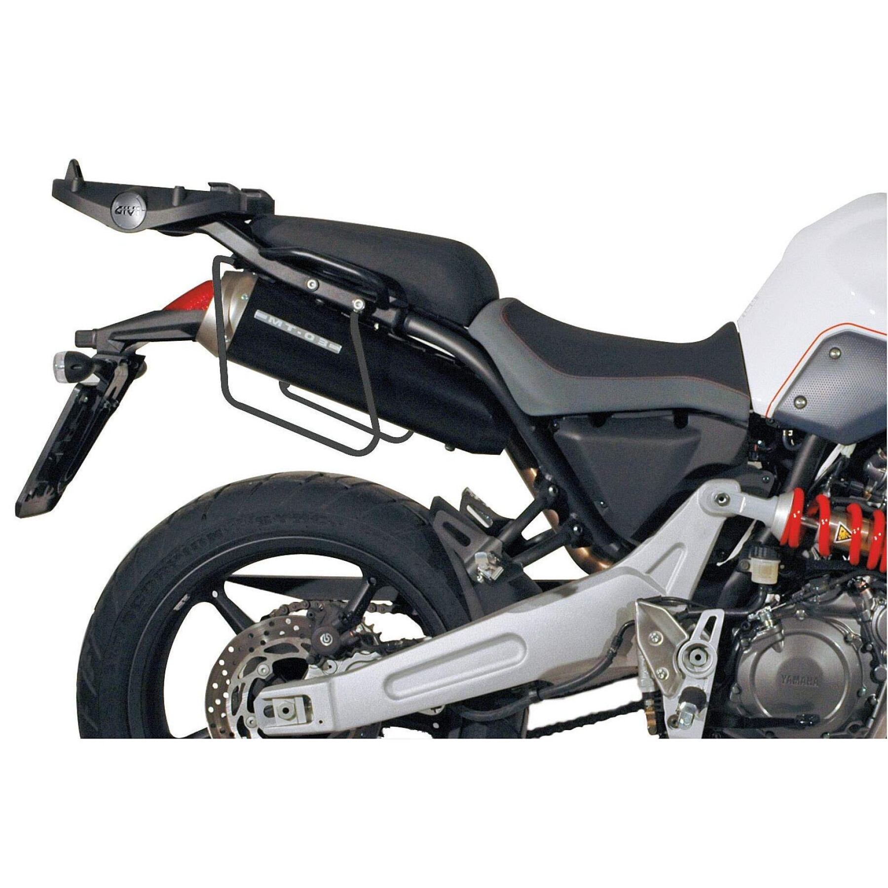 motorcycle pannier spacers Givi Easylock KTM Duke 125-390 (17 à 20)