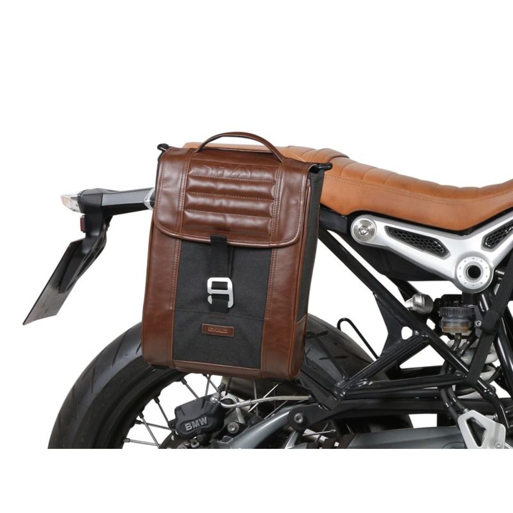 Side bag holder motoshad sr series coffee racer bmw r ninet urban 1200 g/s (17 to 20)