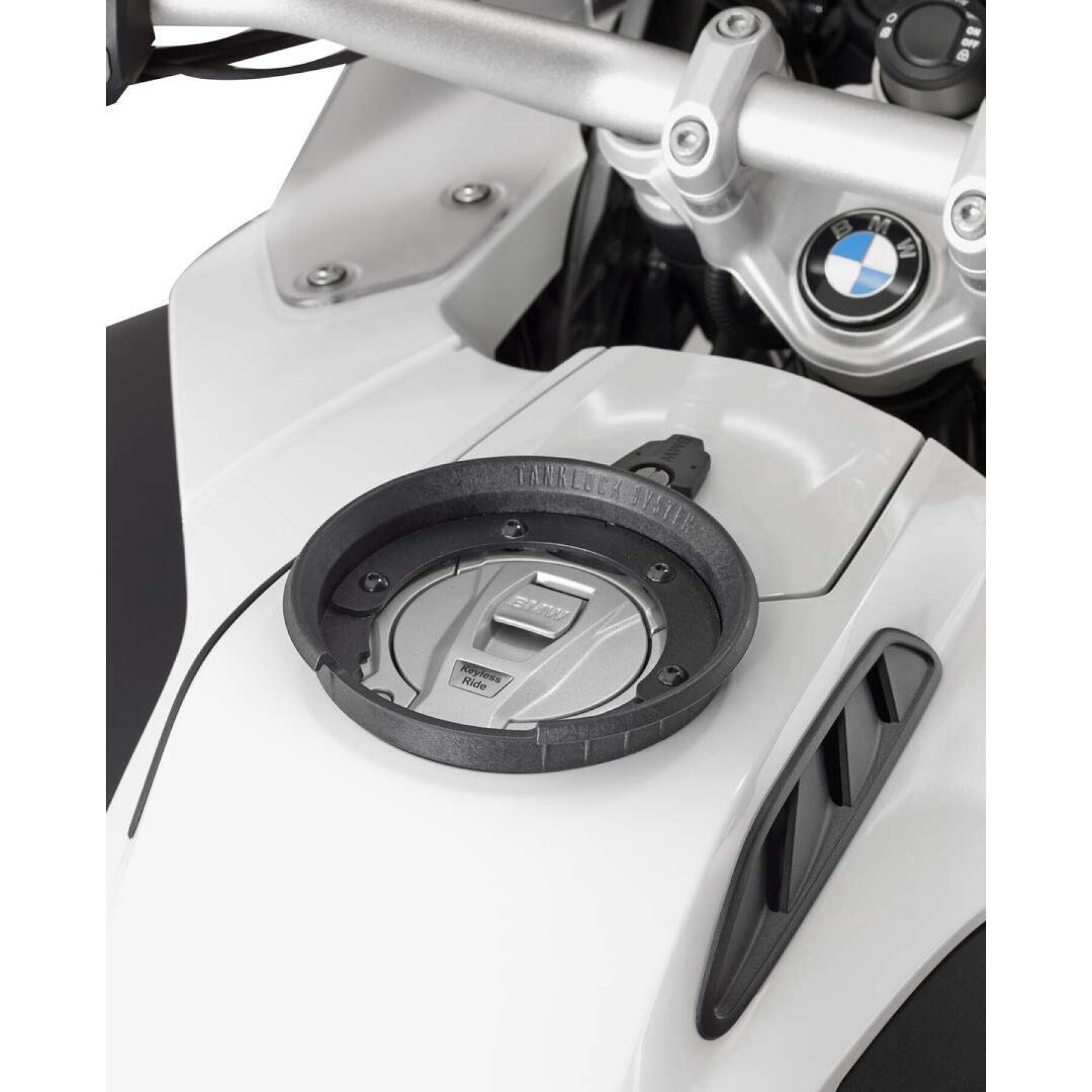 Motorcycle tank ring IXS quick-lock TF14