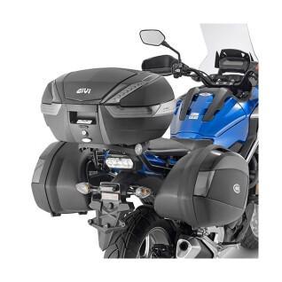 Motorcycle top case support Givi Monokey ou Monolock Honda NC750S (16 à 20)