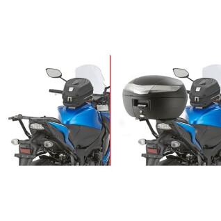 Motorcycle top case support Givi Monokey ou Monolock Suzuki GSX S1000F/GSX S1000 (15 à 20)