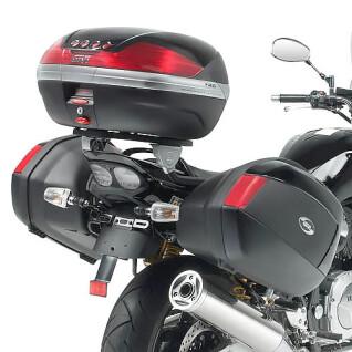 Motorcycle top case support Givi Monokey ou Monolock Yamaha XJR 1300 (07 à 14)