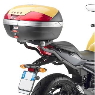 Motorcycle top case support Givi Monokey ou Monolock Yamaha XJ6 (09 à 12)/XJ6 Diversion/XJ6 Diversion F 600 (09 à 13)