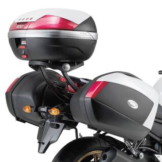 Motorcycle top case support Givi Monokey ou Monolock Yamaha FZ8/FAZER 8 800 (10 à 15)