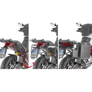 Fast motorcycle side case support Givi Pl One Fit Givi Monokey Cam-Side Ducati Multistrada 950 S (19 À 20)
