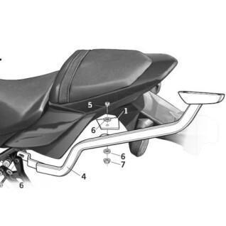 Motorcycle top case support Shad Suzuki GSR 750 (11 to 17)