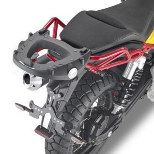 Motorcycle top case support Givi Monokey ou Monolock Moto Guzzi V 85 TT (19-21)
