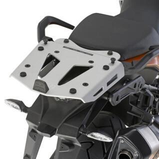 Aluminum motorcycle top case support Givi Monokey in aluminum Ktm 1290 Super Adventure S (2015)