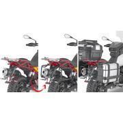Fast motorcycle side case support Givi Pl One Fit Givi Monokey Moto Guzzi V85 Tt (19 À 21)