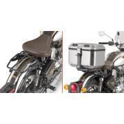 Motorcycle top case support Givi Monokey ou Monolock Mash Royal Enfield Classic 500 (19 à 20)